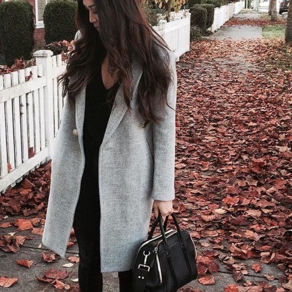 Aritzia Jackets & Blazers - Babaton Stedman Grey Wool Coat XXS